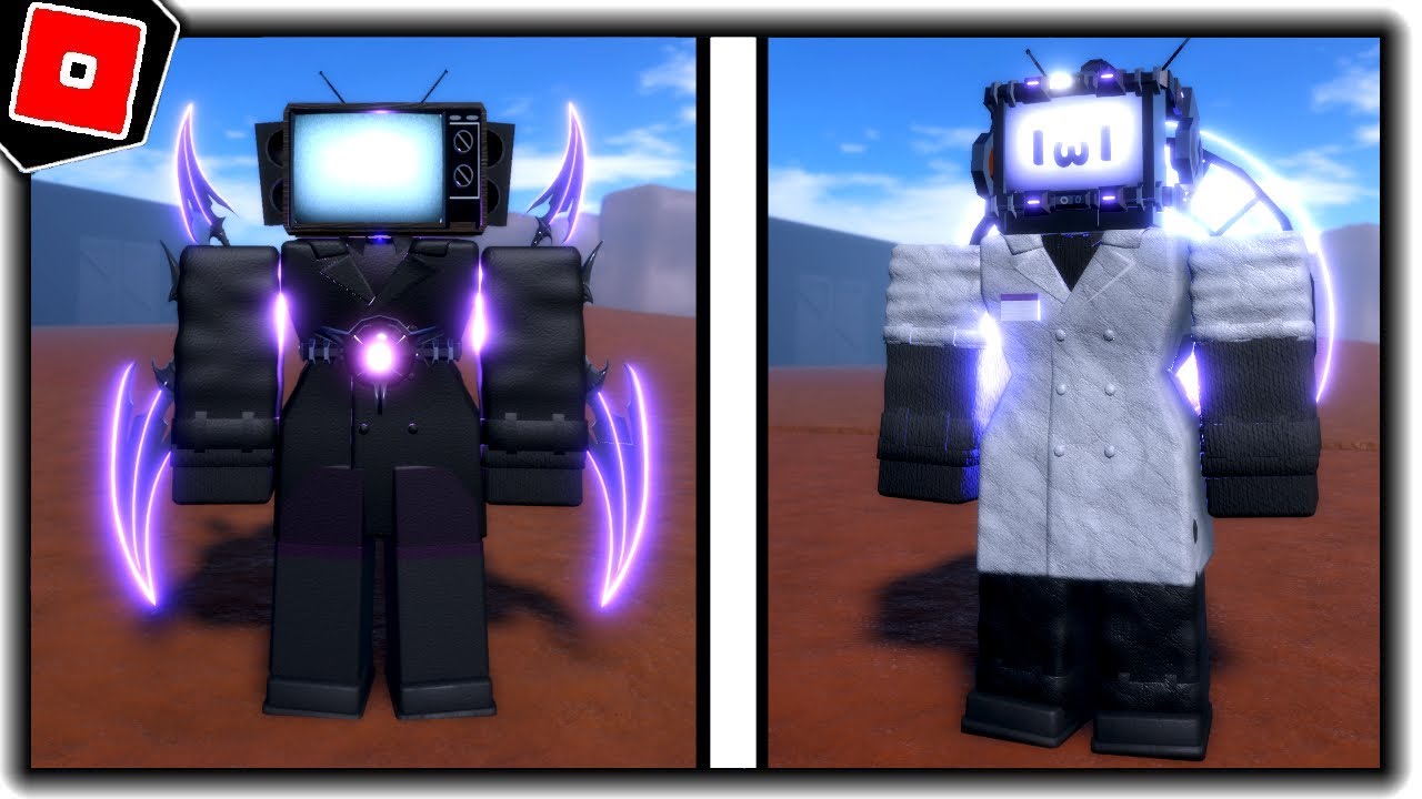 NEW SCIENTIST TV WOMAN (TV RACE PART 1 UPDATE) in TWISTED BATHROOM ROLEPLAY - Roblox
