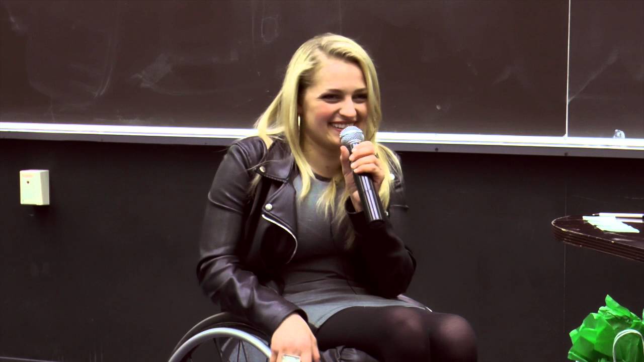 Actress Ali Stroker at Wagner College