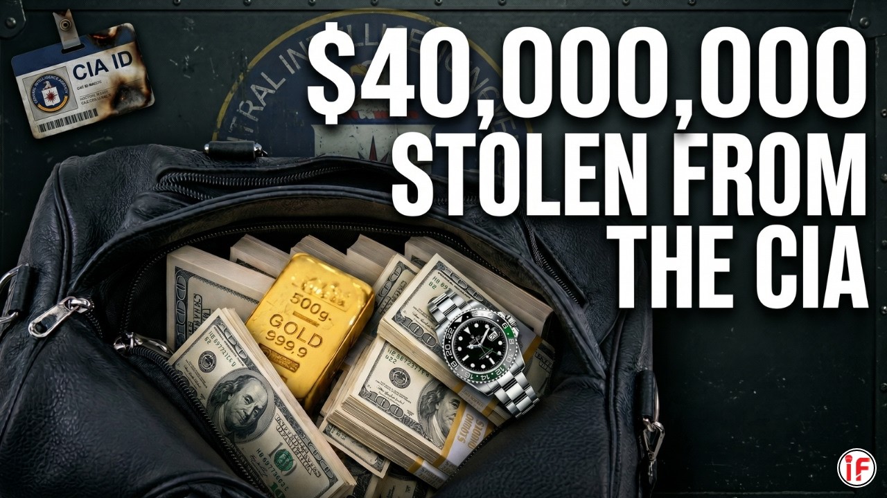 Ex CIA Agent Stashing 300 Gold Bars and 35 Rolexes!