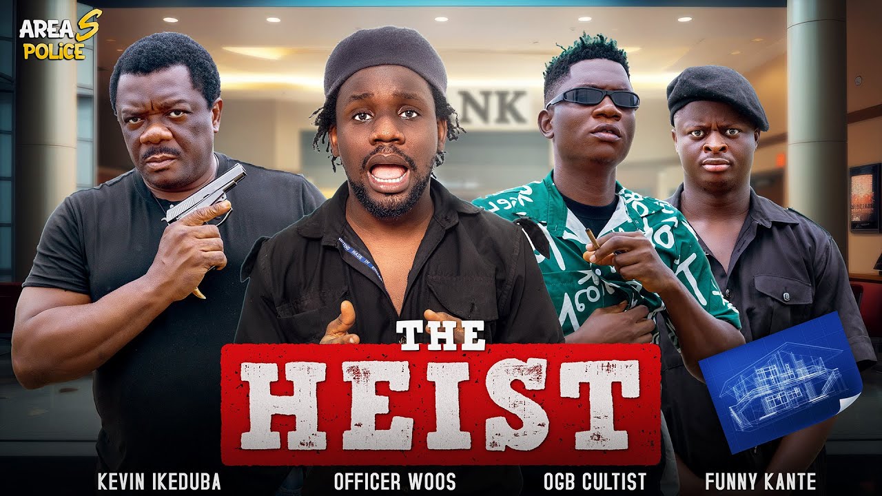 HEIST IN A POLICE STATION | AJAH BOYS (Kevin Ikeduba, OGB) | Funny Kante | Officer Woos | Shennels