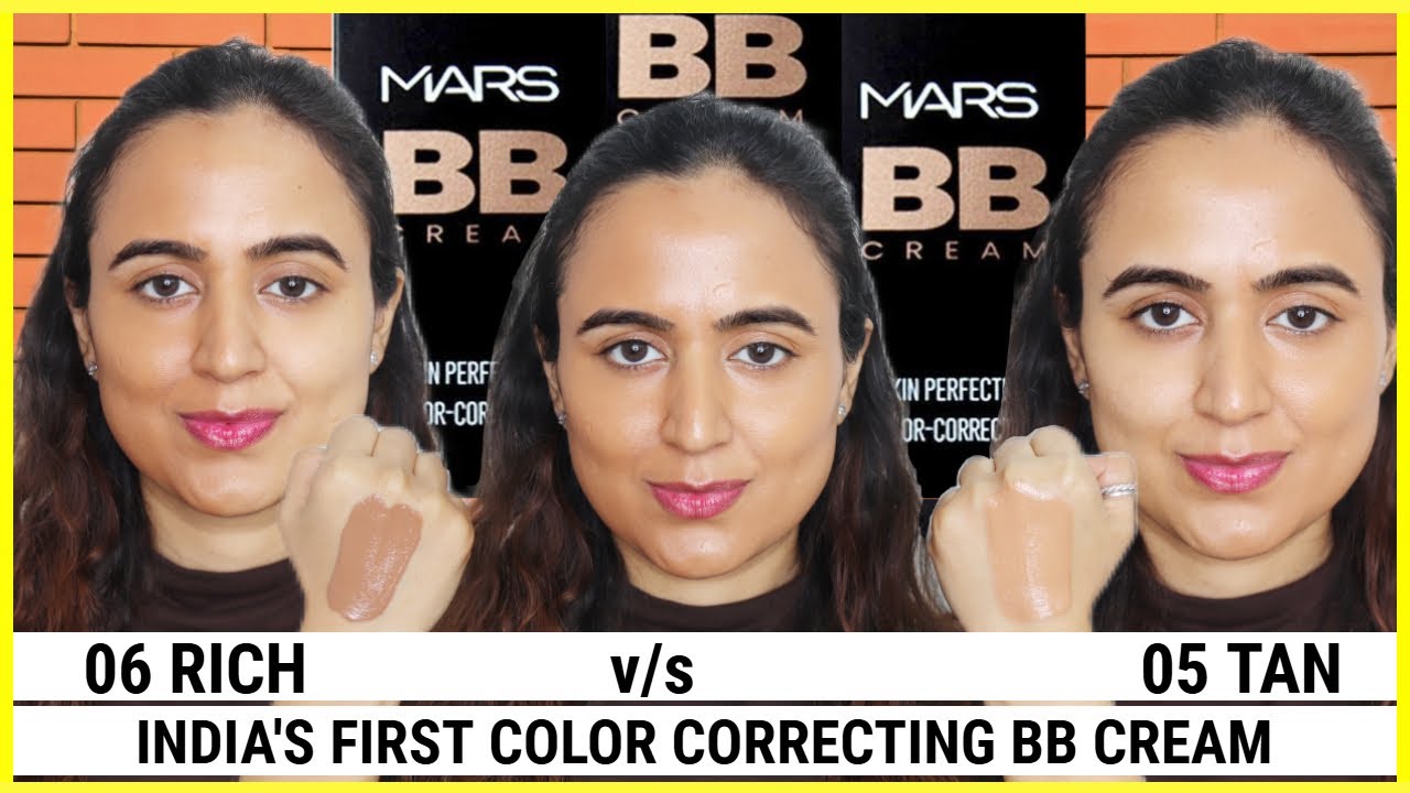 MARS BB Cream - RICH v/s TAN | Color Correcting BB Cream for Indian Skin | Waysheblushes