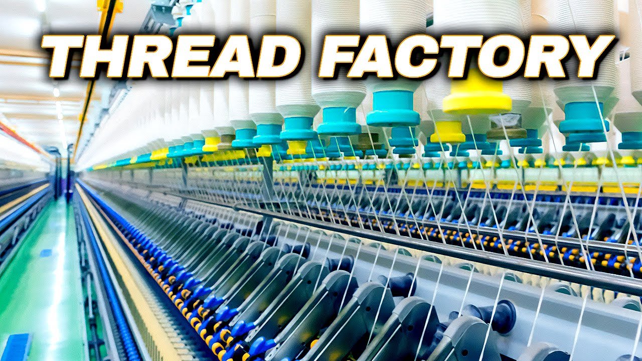 How Is Thread ACTUALLY Made?