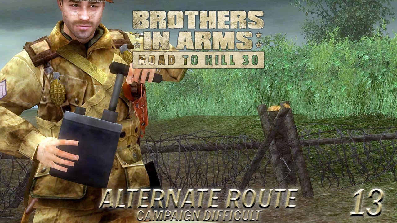 Brothers in Arms: Road to Hill 30 | Alternate Route | Difficult Gameplay