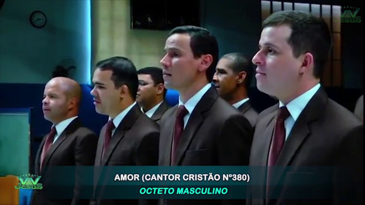 AMOR (Cantor Cristão 380) - OCTETO MASCULINO - Tabernáculo Da Fé - Goiânia-GO ᴴᴰ