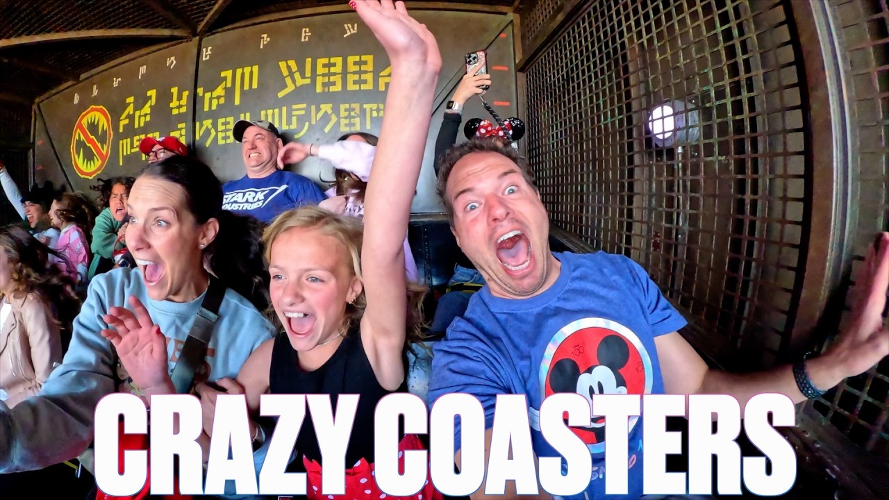 CONQUERING CRAZY ROLLER COASTERS AT DISNEY'S CALIFORNIA ADVENTURE