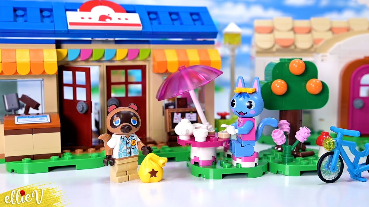 Hello, I'm Tom Nook and I'm here to take your bells, yes yes? LEGO Animal Crossing build & review