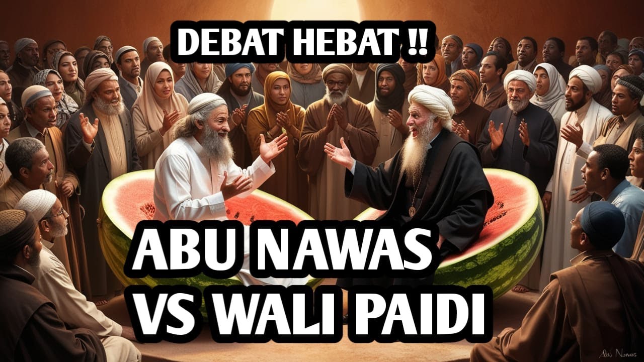 DEBAT HEBAT ABU NAWAS VS WALI PAIDI