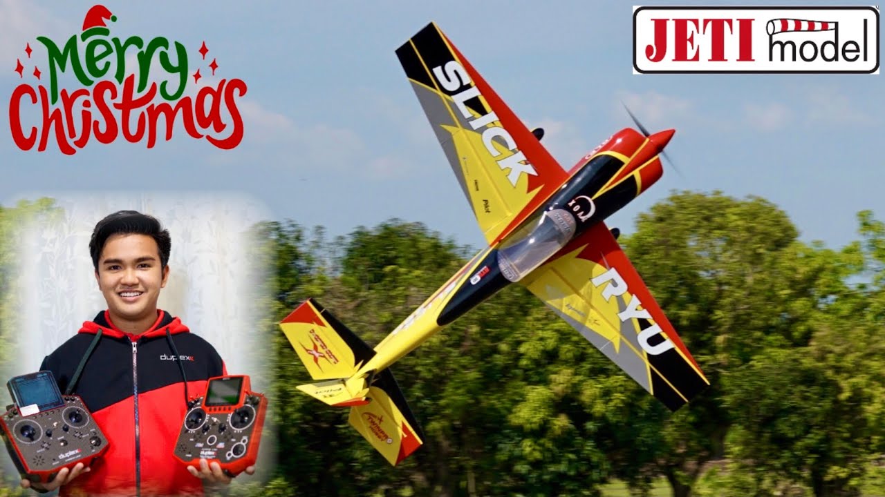 Pilot-RC Slick 103” Season’s Greetings 2022 / Enjoy with Christmas gift (JETI-DS16 ll Red Carbon)😊