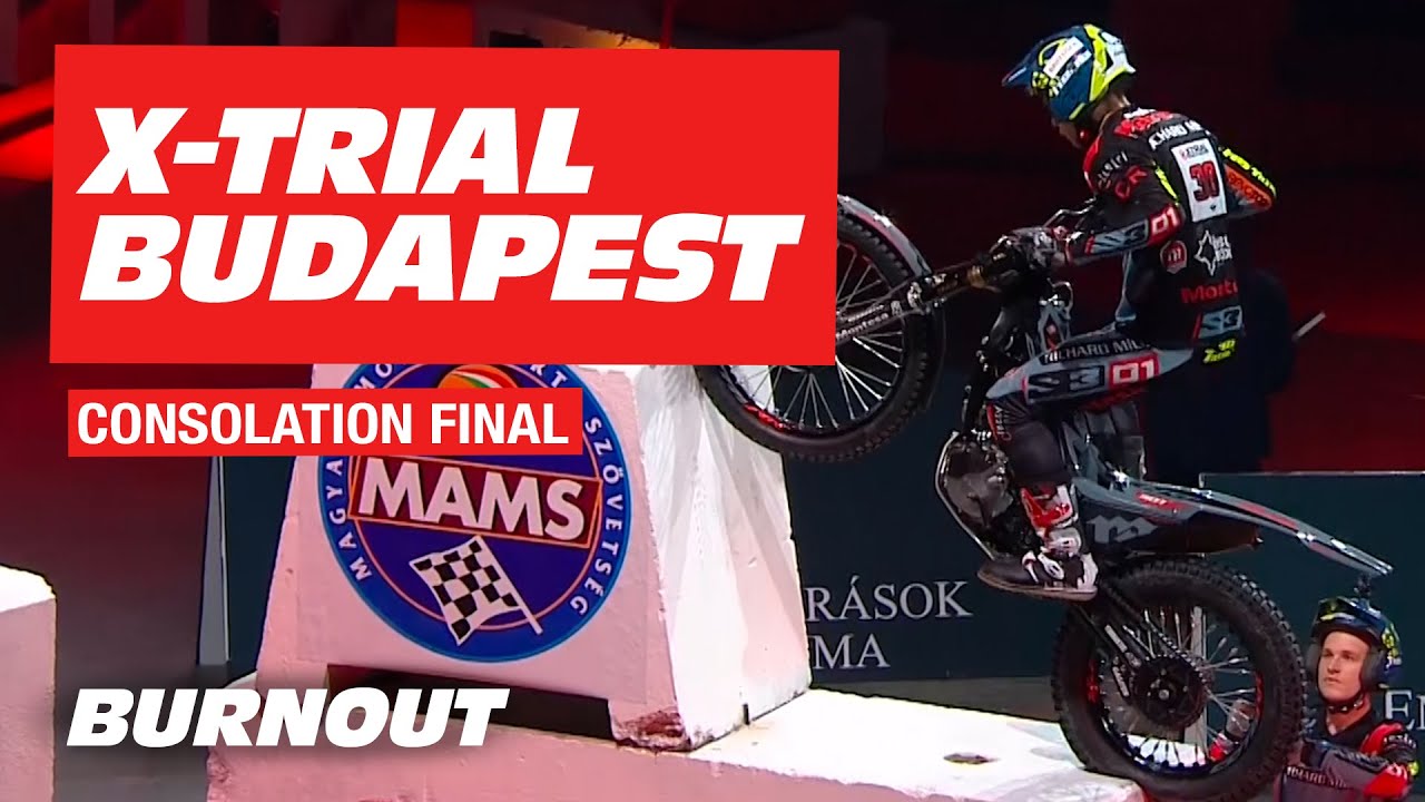 2020 FIM X-Trial World Championship | BUDAPEST CONSOLATION FINAL | Marcelli vs Fajardo | BURNOUT