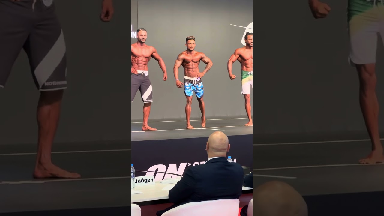 DUBAI MUSCEL SHOW 2024! MENS PHYSIQUE TOP 6 UP TO 170cm