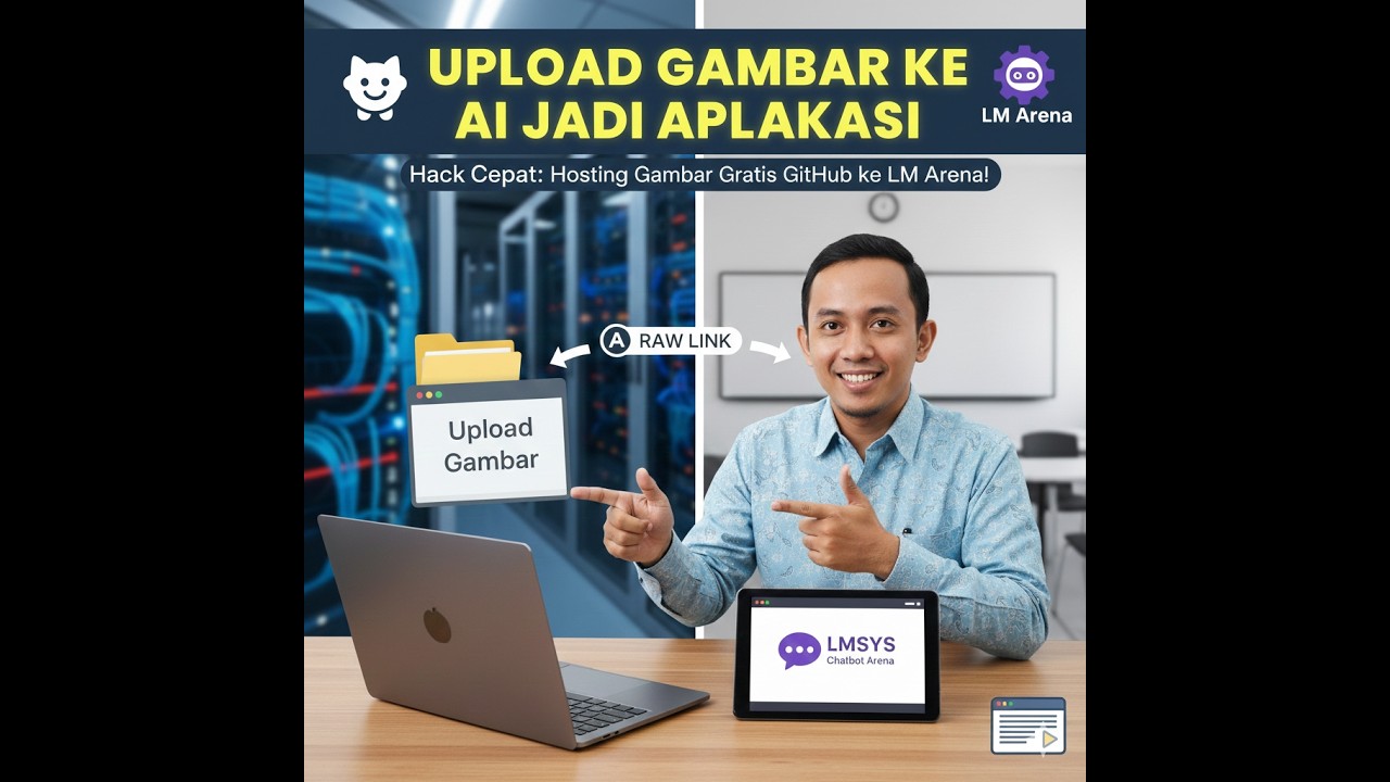 Cara Hosting Gambar Gratis di GitHub untuk LM Arena – Solusi Image-to-Code!