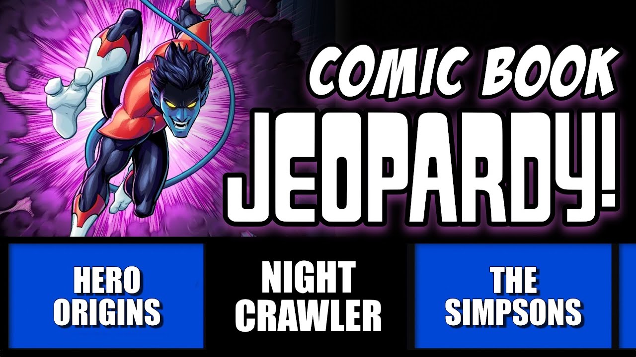 Comic Book Jeopardy! A Comic Trivia Quiz with 31 Questions on MARVEL, DC COMICS, and More!