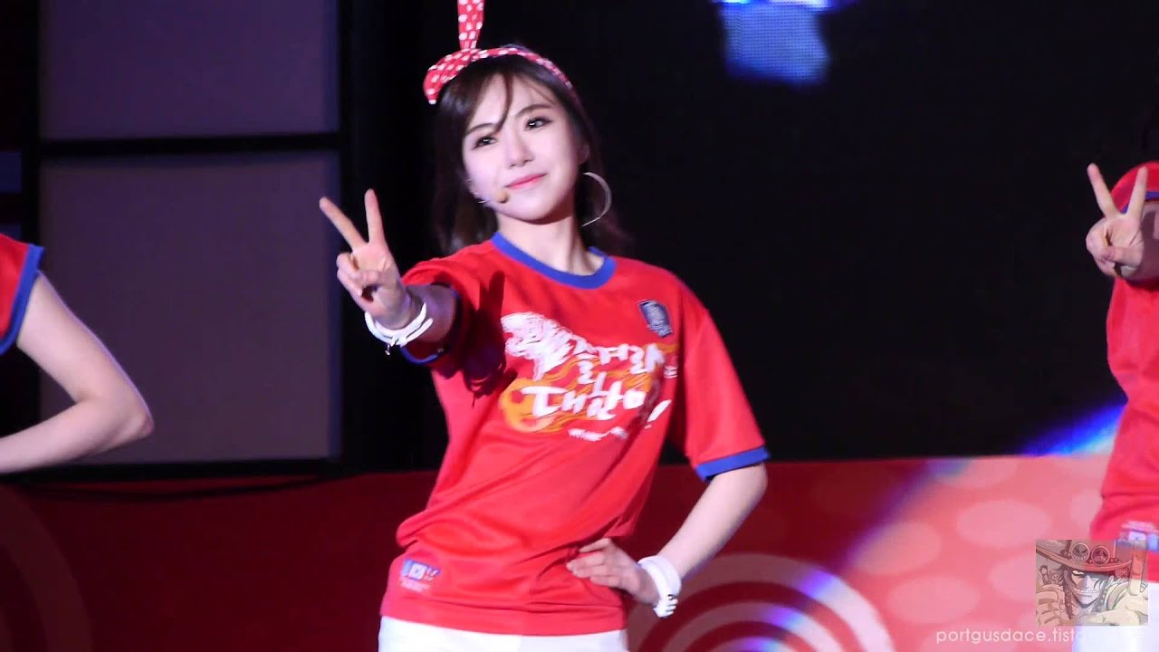 140305 D-100 대한민국 응원출정식 AOA 그대 승리의 날개를 펼쳐라 (민아) by ace