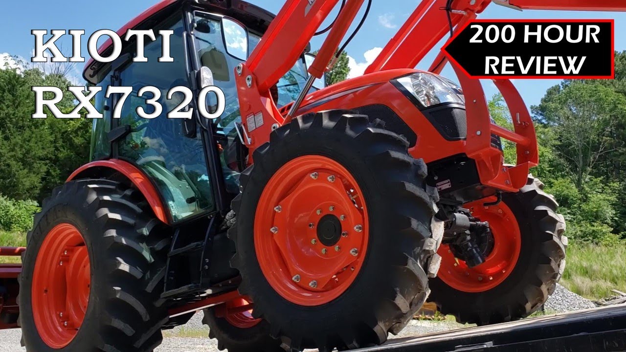 Обзор KIOTI RX7320 за 200 часов - всего за 16 часов езды по лесу это произошло...