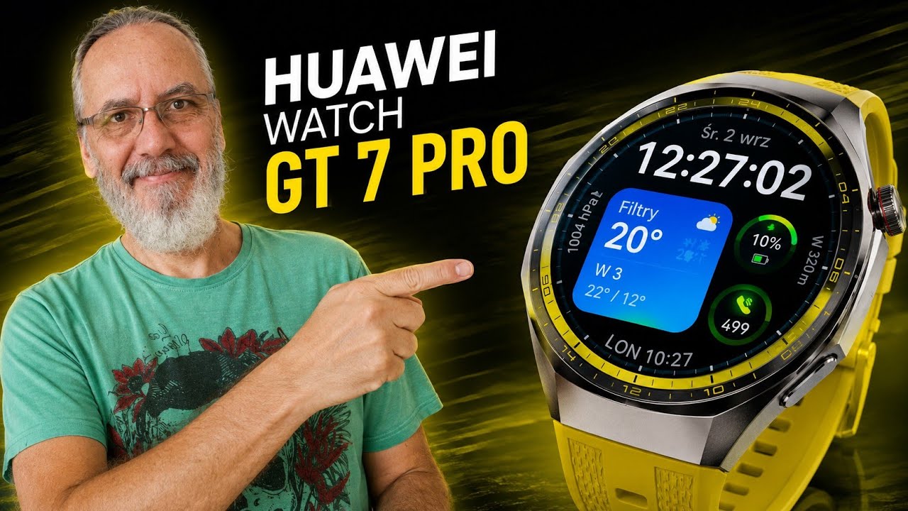 HUAWEI WATCH GT 7 Pro. Ewolucja, rewelacja 💪👍