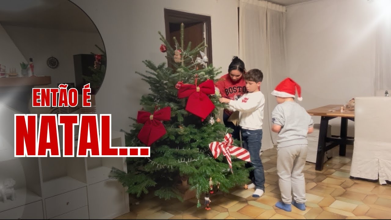 A tradição mais especial:Hora de decorar a àrvore!🎄🎁🎅🇫🇷
