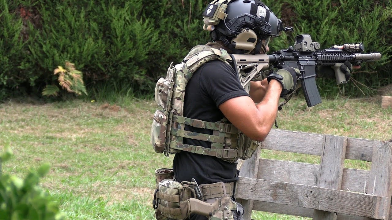 Tokyo marui MK18 GBBR, airsoft gun