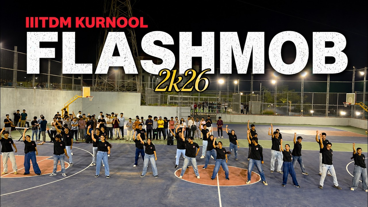 Flashmob at IIITDM KURNOOL | 2K26 | Solasta | Euphoria  #flashmob #btech #iiit #dance #iiitdmkurnool