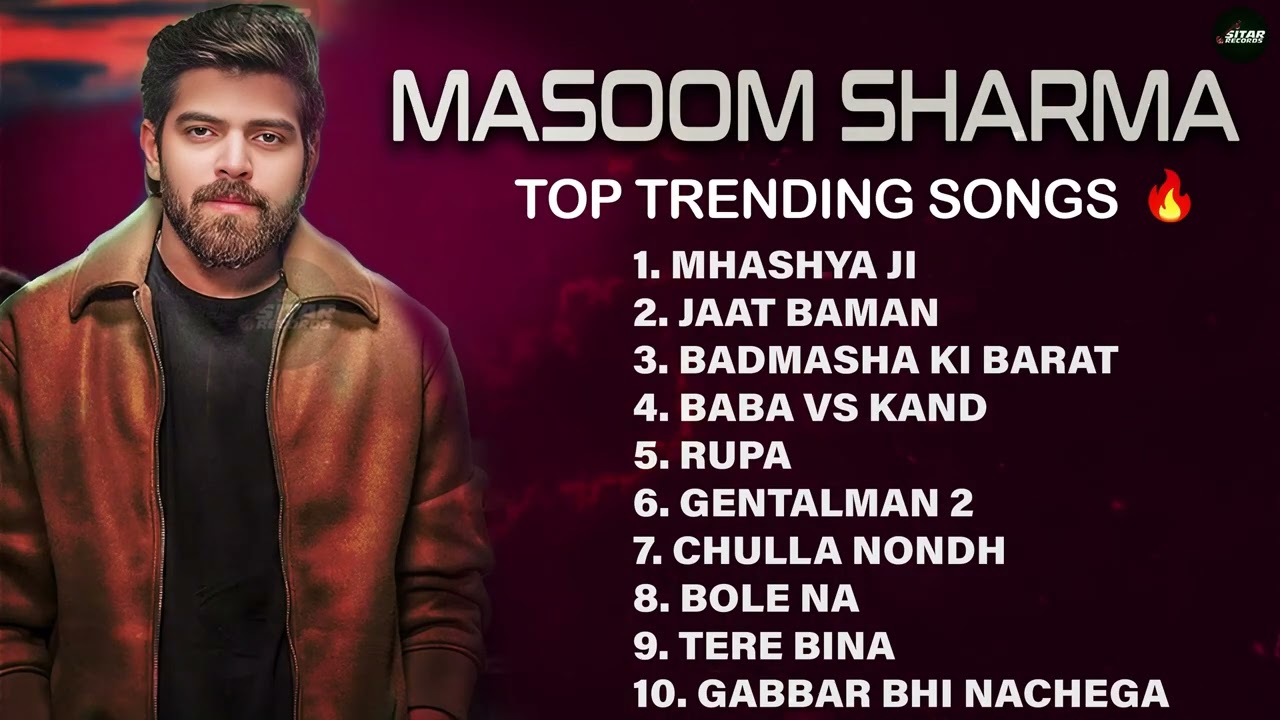 Masoom Sharma Banned Songs 2026 | Top 10 Hit Song | Latest Haryanvi Song | New Haryanvi Song