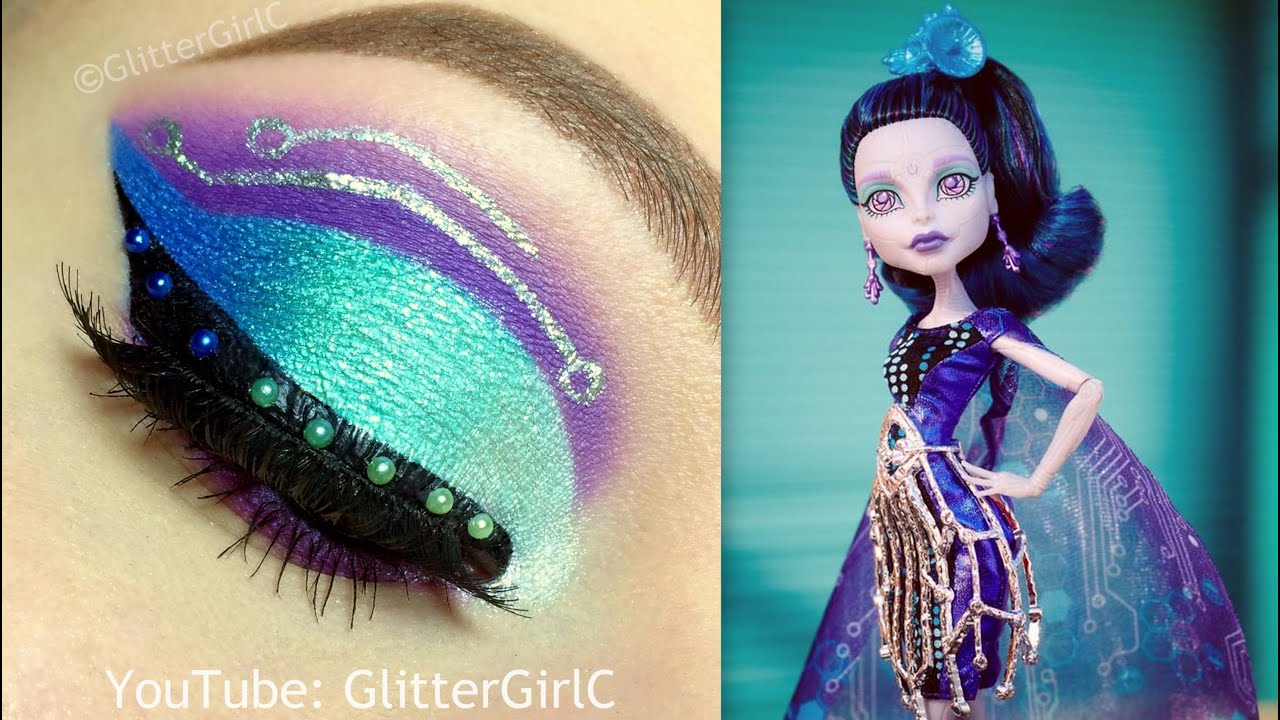 Monster High Elle Eedee MAKEUP TUTORIAL