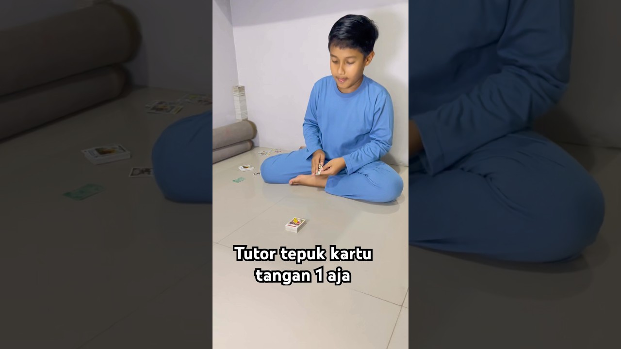 Tutor tepuk kartu nih biar jago #tepukkartu