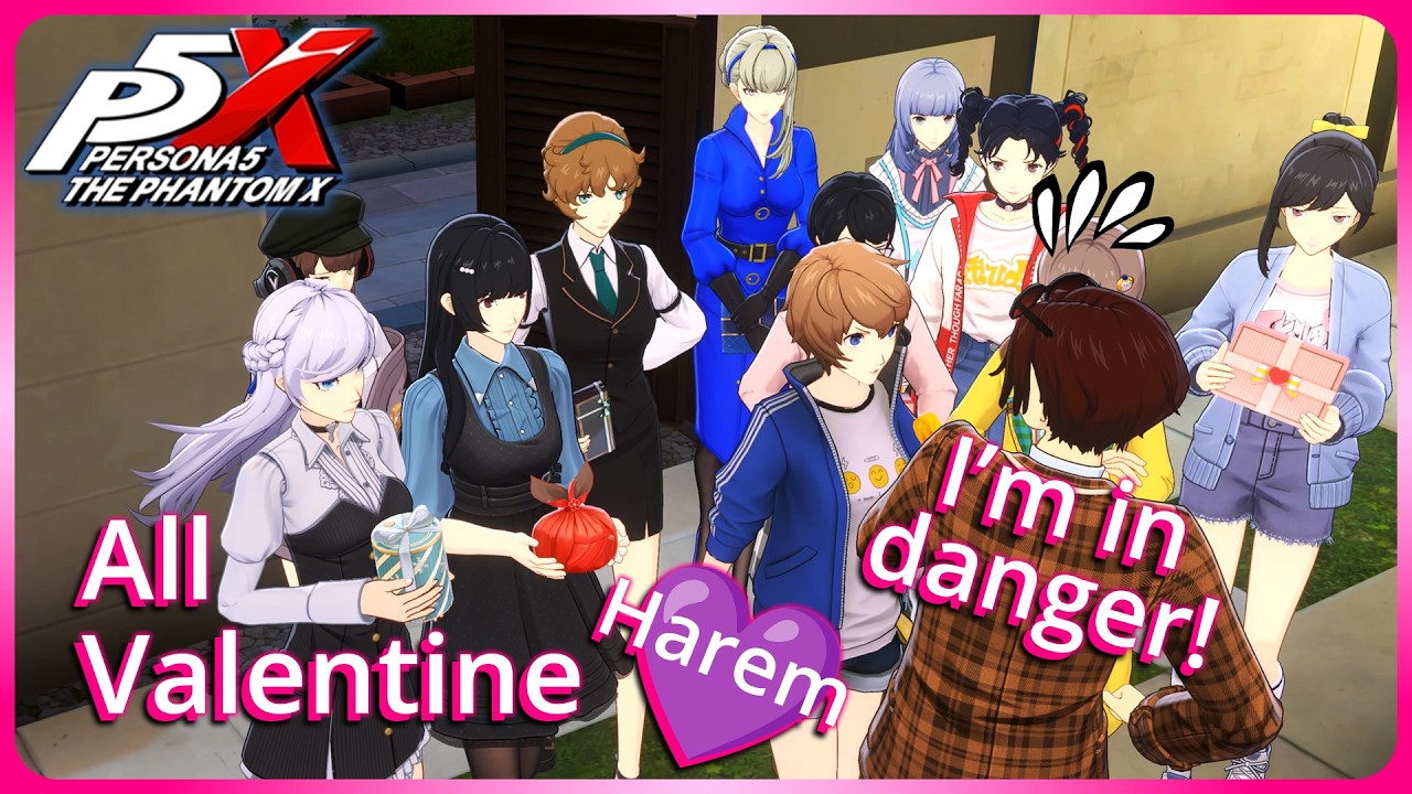 『Persona 5: The Phantom X』All Valentine + Harem 4K