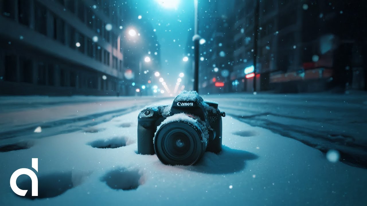 20 Minutes of POV Snowy Street Photography - 4k