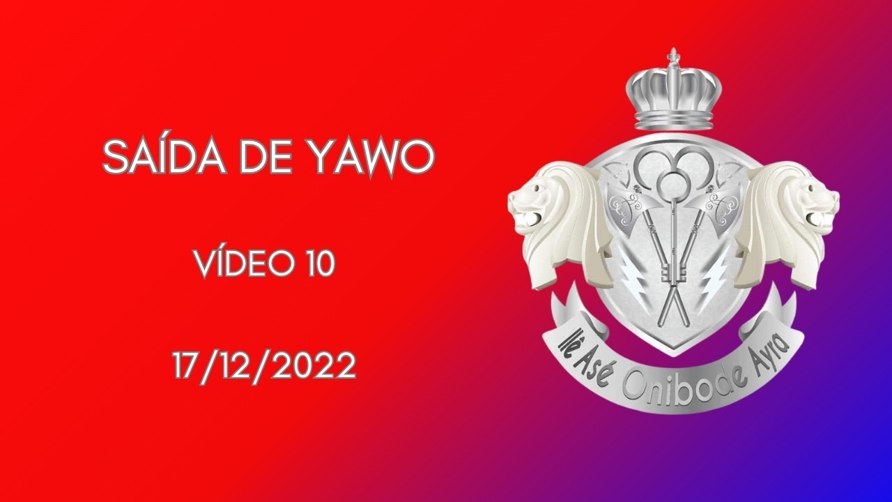 Saída de Yawo em 17/12/2022 em Ilê Asé Onibode Ayra - Vídeo 10