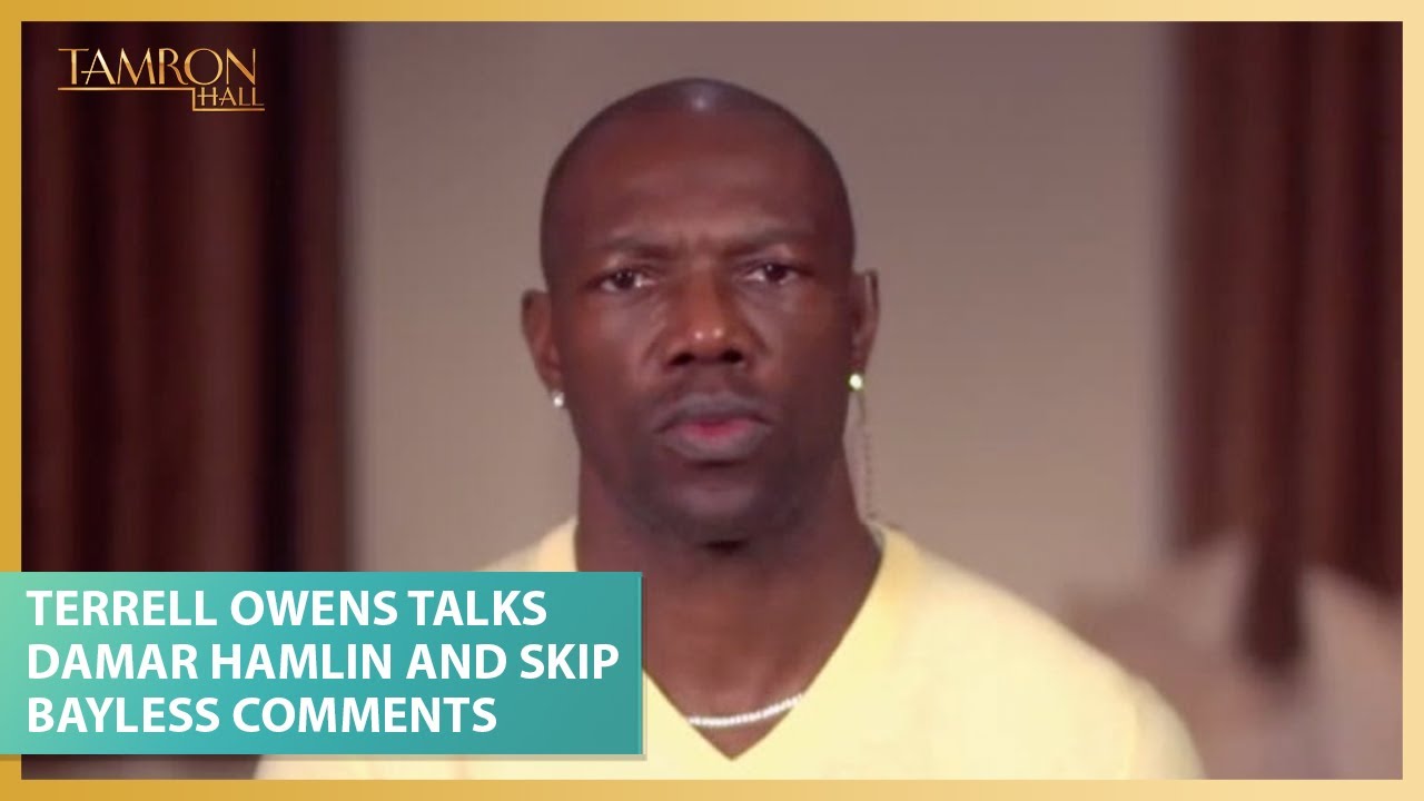 Terrell Owens Talks Damar Hamlin Injury & Viral Response Blasting Skip Bayless