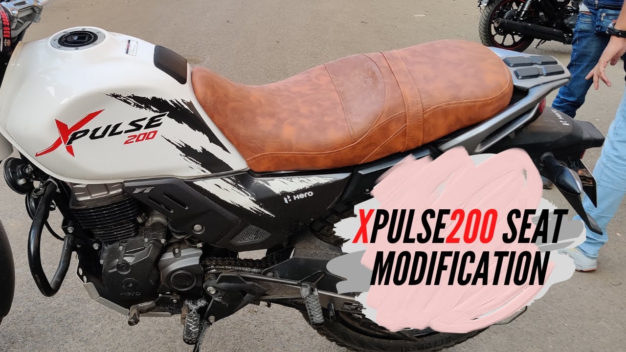 Perfect Seat Modification for Hero Xpulse 200 | Touring Seat | Perfect Seats Andheri @HeroMotoCorp