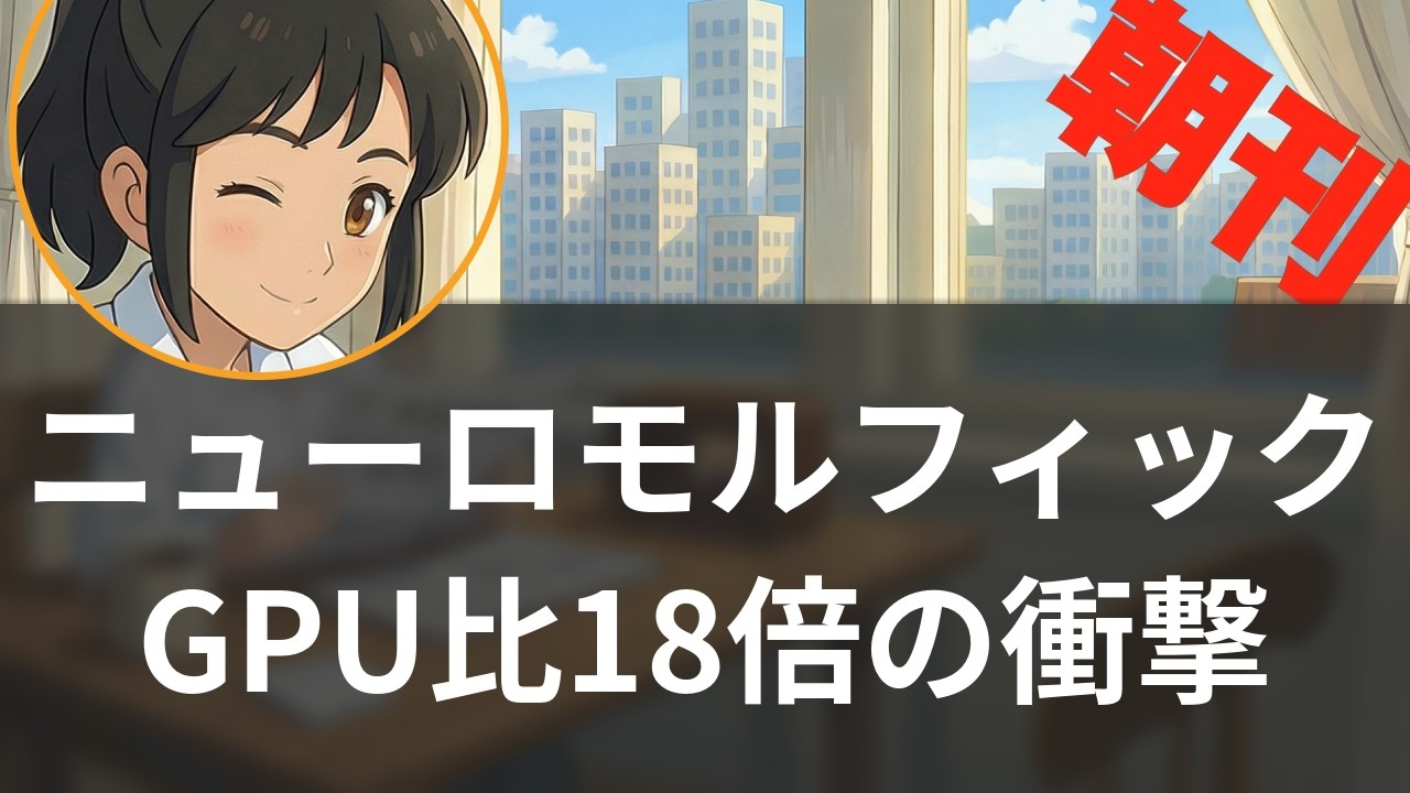 【2/16】脳型チップが科学計算に革命|電力18分の1で偏微分方程式を解く新技術【聞くAI業界ニュース】