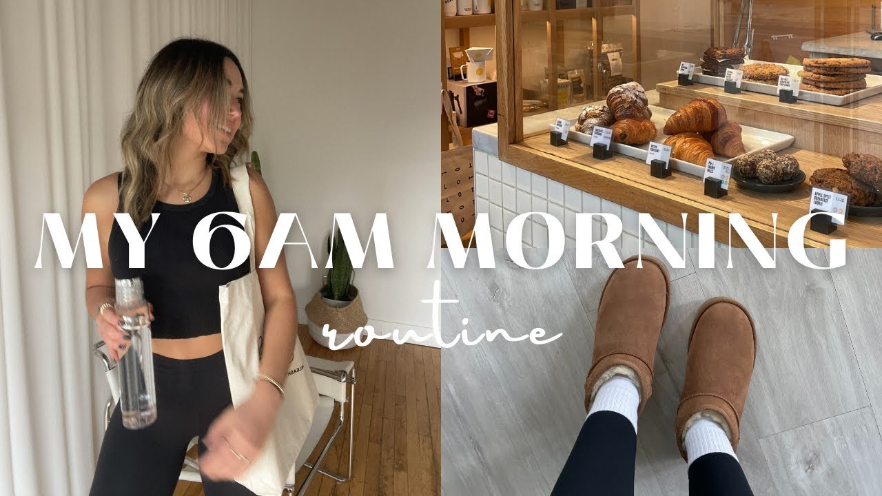 my 6am morning routine: productive + self-care | fall 2021