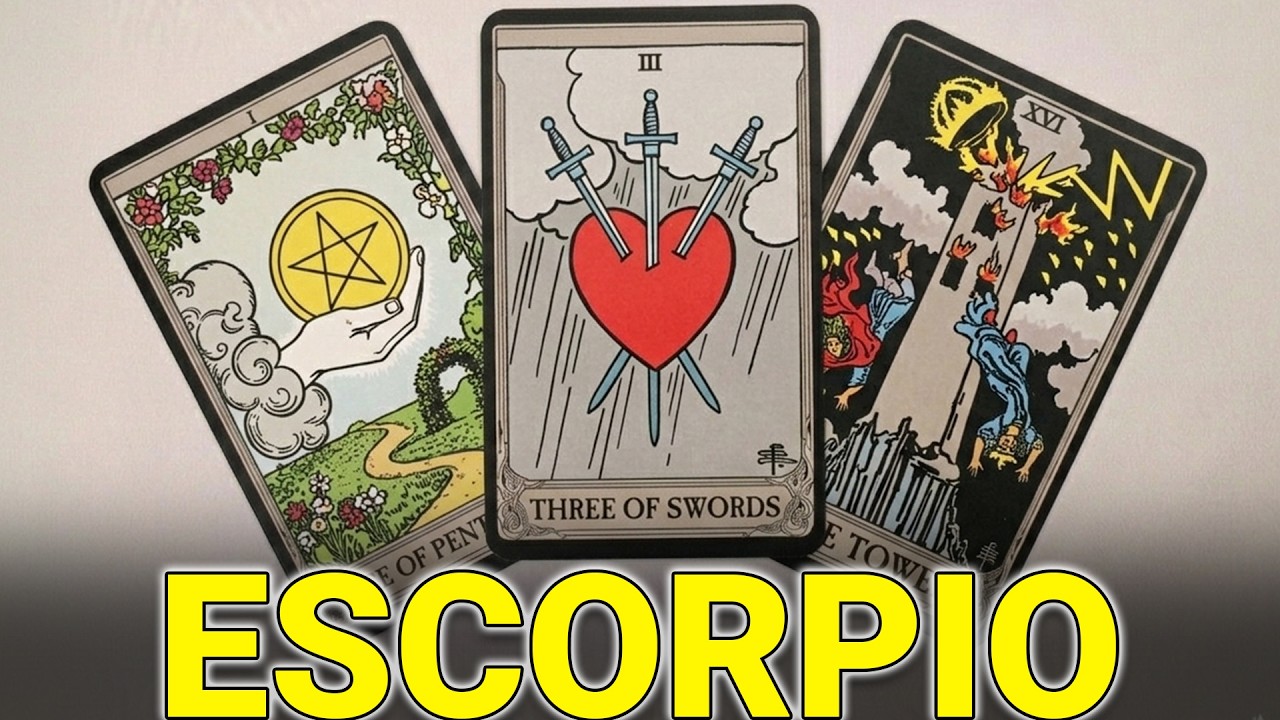 Escorpio 🔥 Amas intensamente y por eso el dolor es más fuerte 😭 Tarot Amor Diario