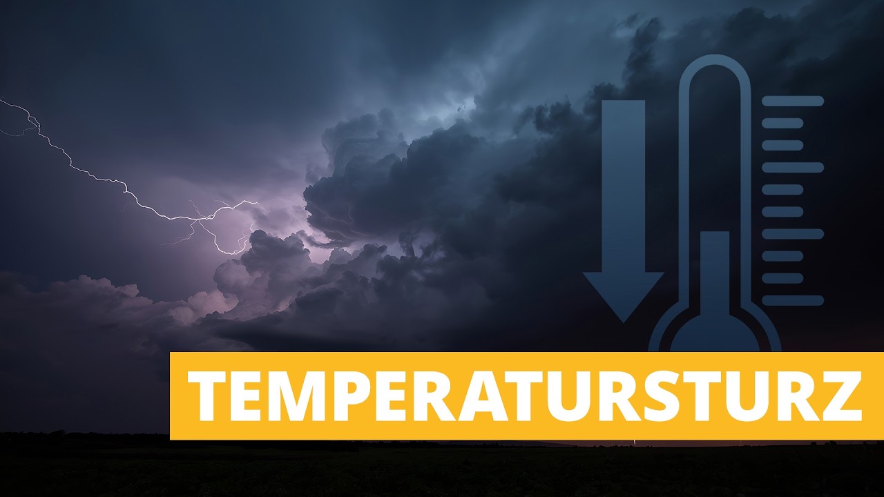 3-Tage-Wetter: Temperatursturz mit Gewittern am Wochenende