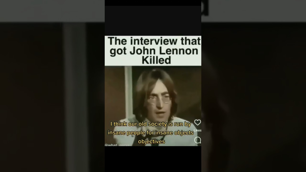 The interview that got #johnlennon killed
