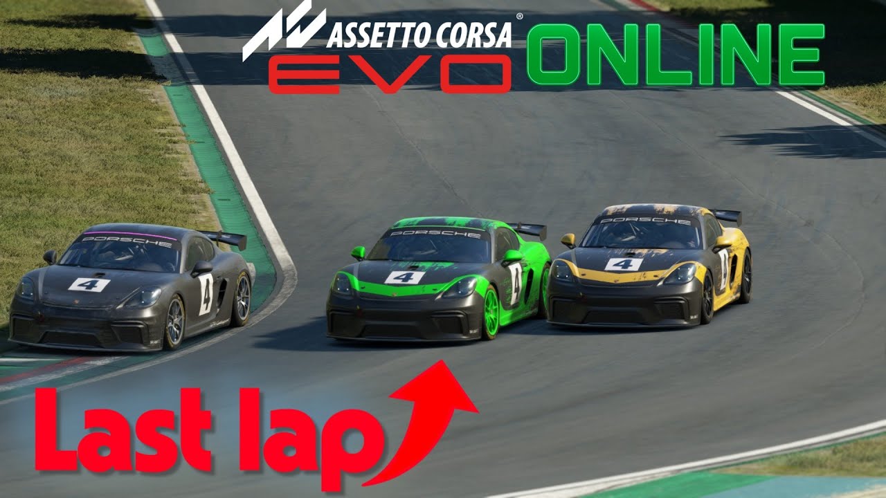 Crazy Online Race in Assetto Corsa EVO at Imola
