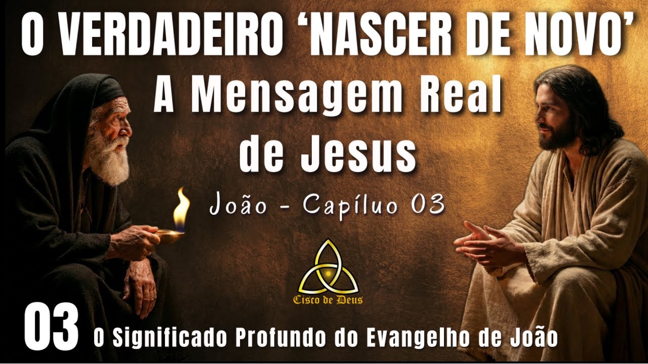 Jesus e Nicodemos - O Verdadeiro Nascer de Novo: A Mensagem Real de Cristo - ((João - Capitulo 03))