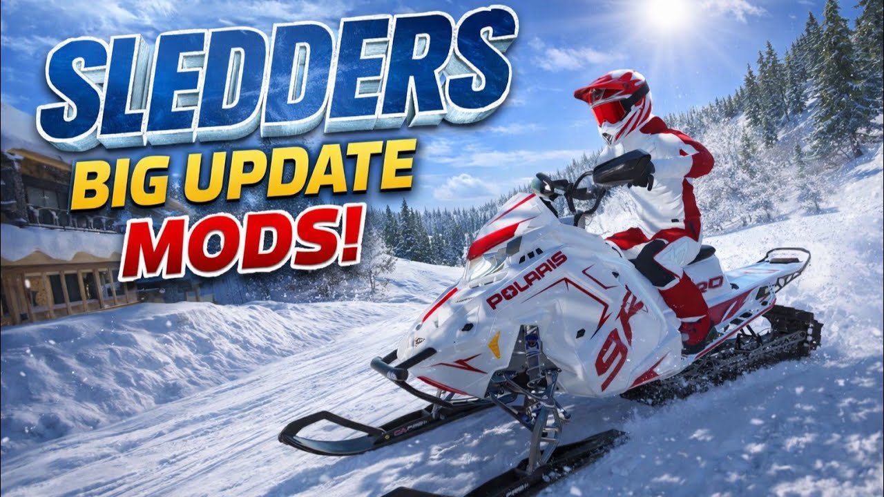 НАКОНЕЦ-ТО МОДЫ НА КОНСОЛИ! БОЛЬШОЕ ОБНОВЛЕНИЕ SLEDDERS