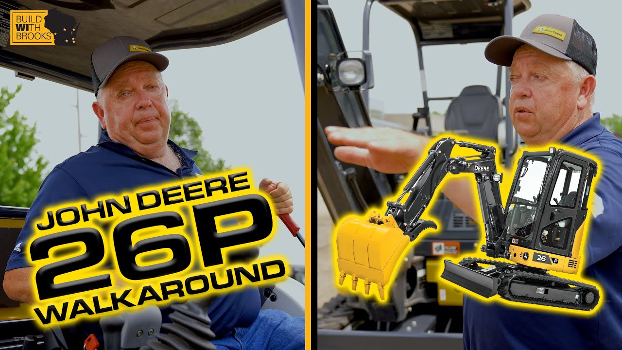 Breaking Down the John Deere 26P | Full Excavator Walkaround