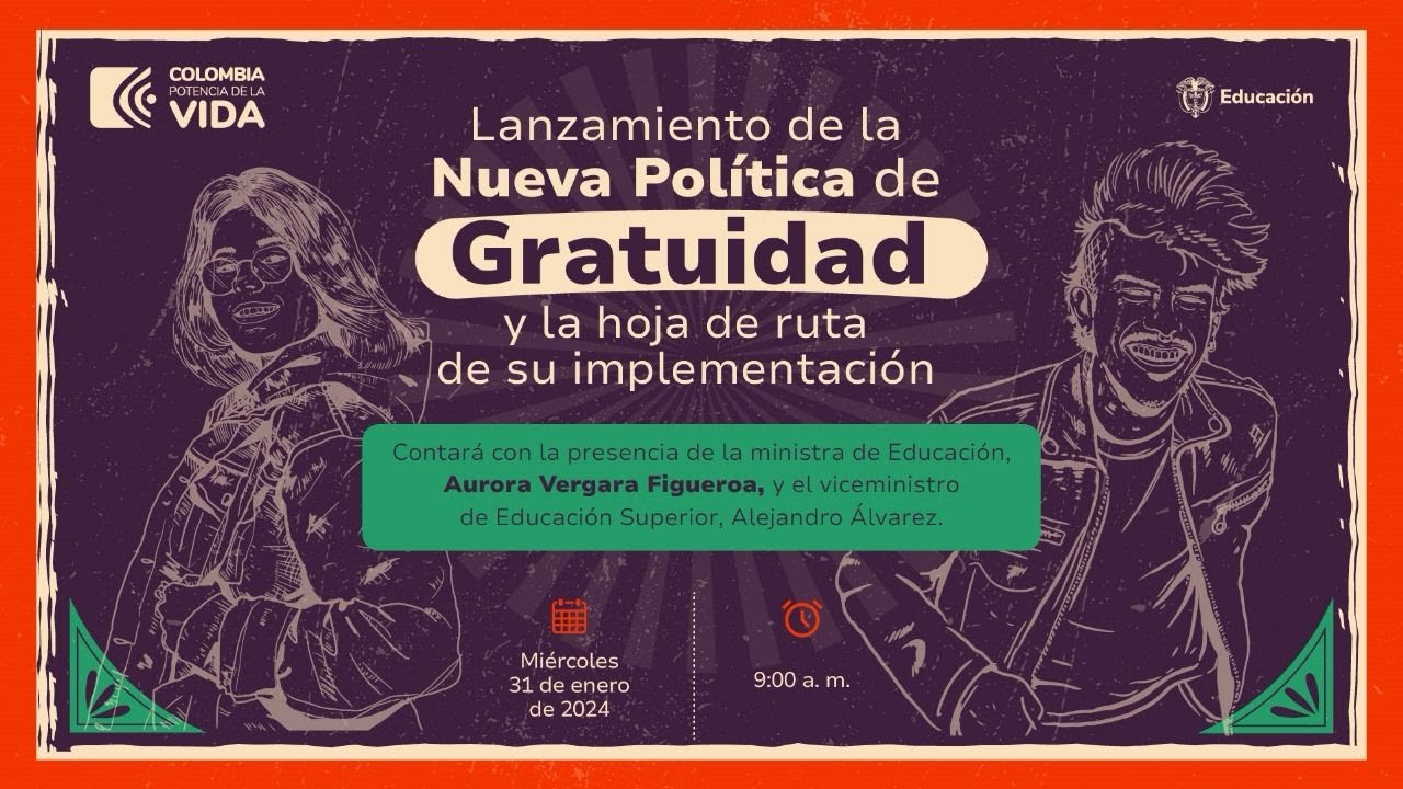 Lanzamiento de la nueva Política de Gratuidad y hoja de ruta de implementación