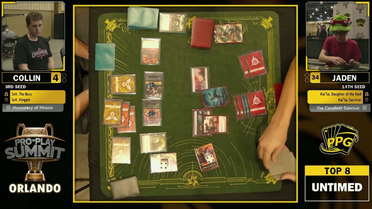 Pro-Play Summit Orlando '25 Saturday Riftbound 10K Top 8 [Sett vs Kai'sa]