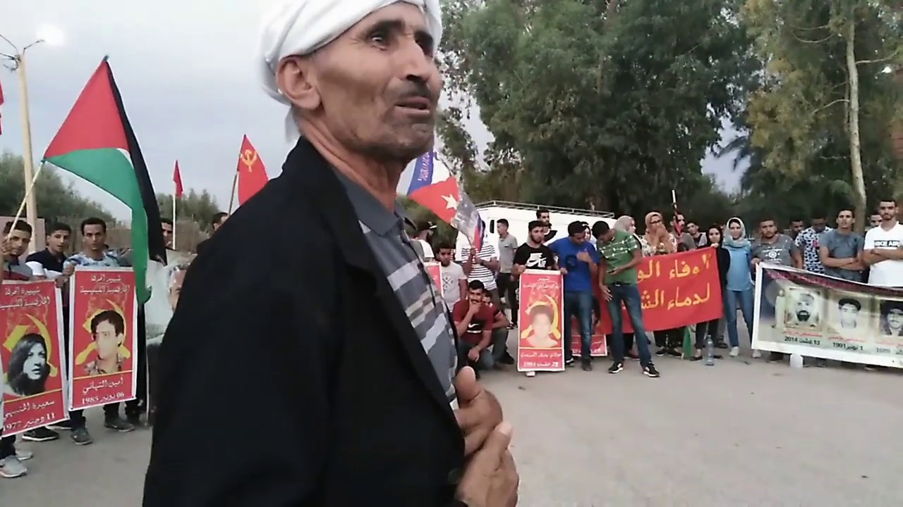 كلمة أب الشهيد مصطفى مزياني بالشكل الافتتاحي لتخليد ذكرى الشهداء بتانديت