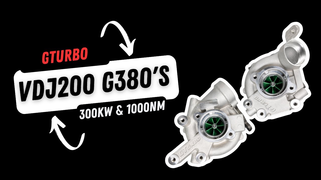 GTurbo VDJ200 G380 Package - 300kw & 1000nm
