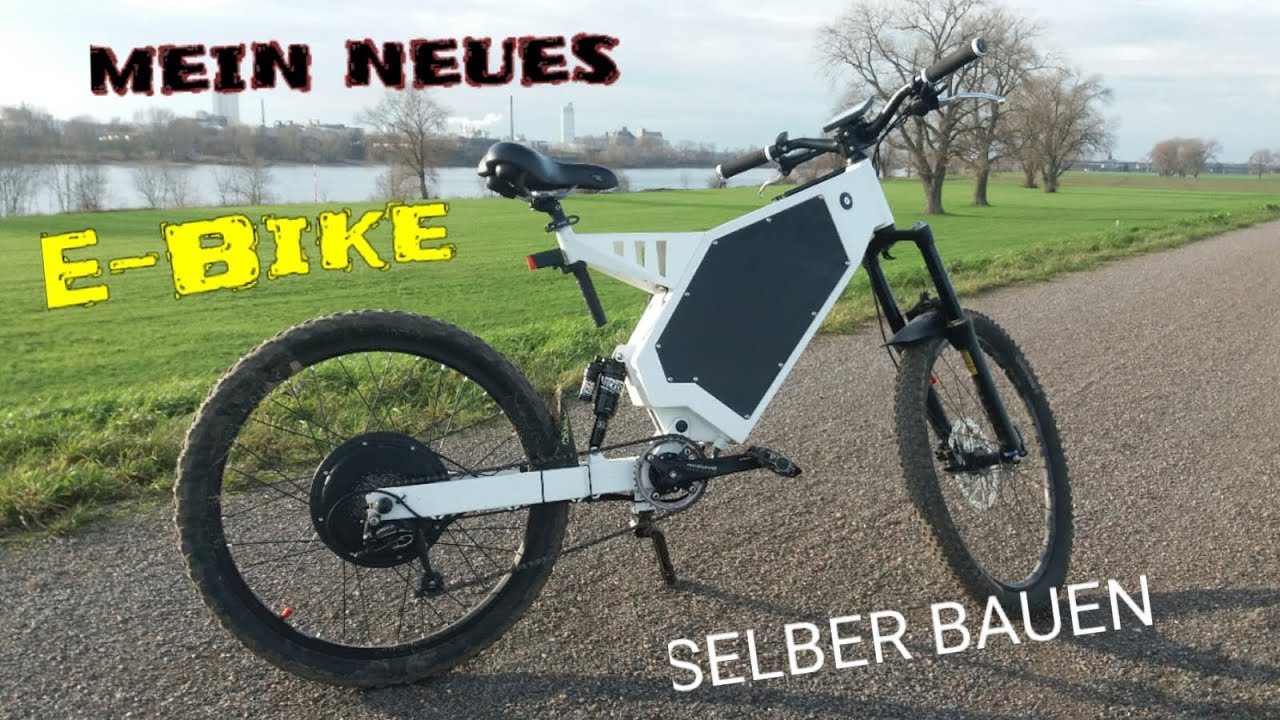 Stealth Bomber E-Bike selber bauen 400 km Reichweite vom Fahrrad zur  DIY Elektrik Bike Timelapse