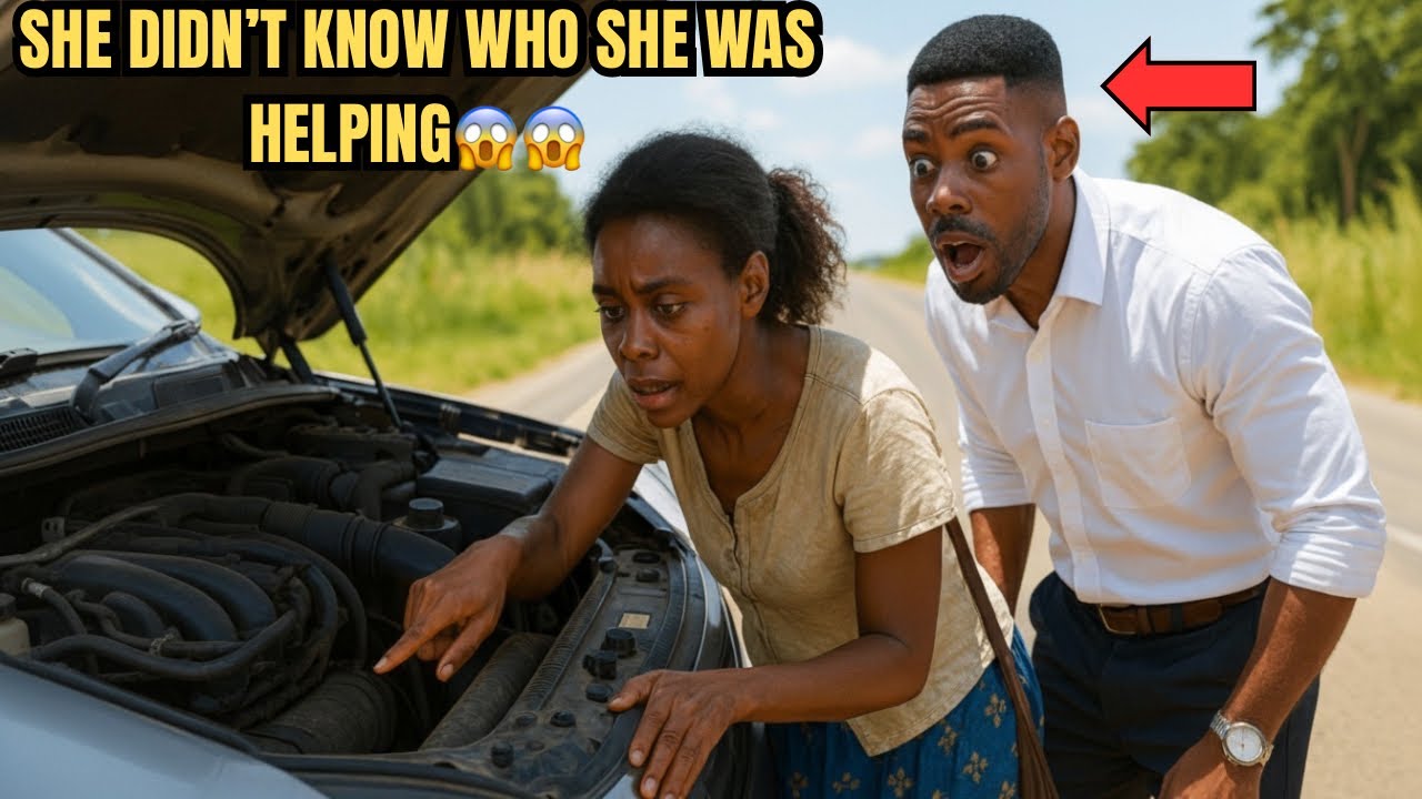 Poor Woman Helped a Young Billionaire Fix His Faulty Car - Unknown to Her That He Was Her Missing…..