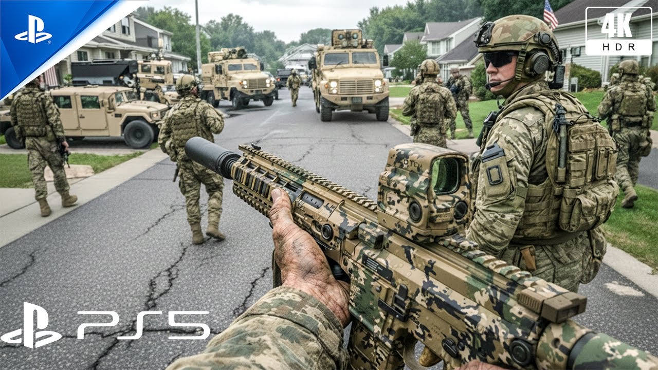 U.S Marines Defend America from a Russian Attack | Immersive Call Of Duty Ultra Graphics 4K Gameplay