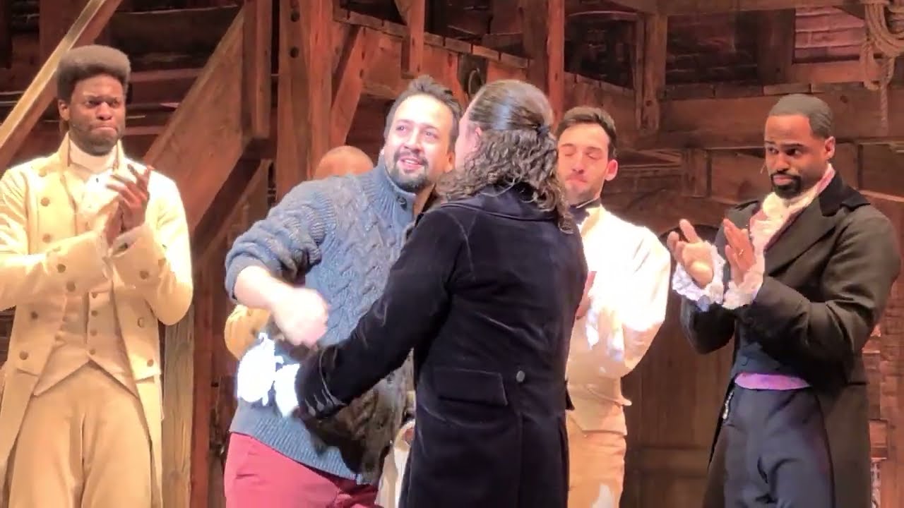 Lin-Manuel Miranda honors Miguel Cervantes's final performance as Alexander Hamilton! 1/7/24