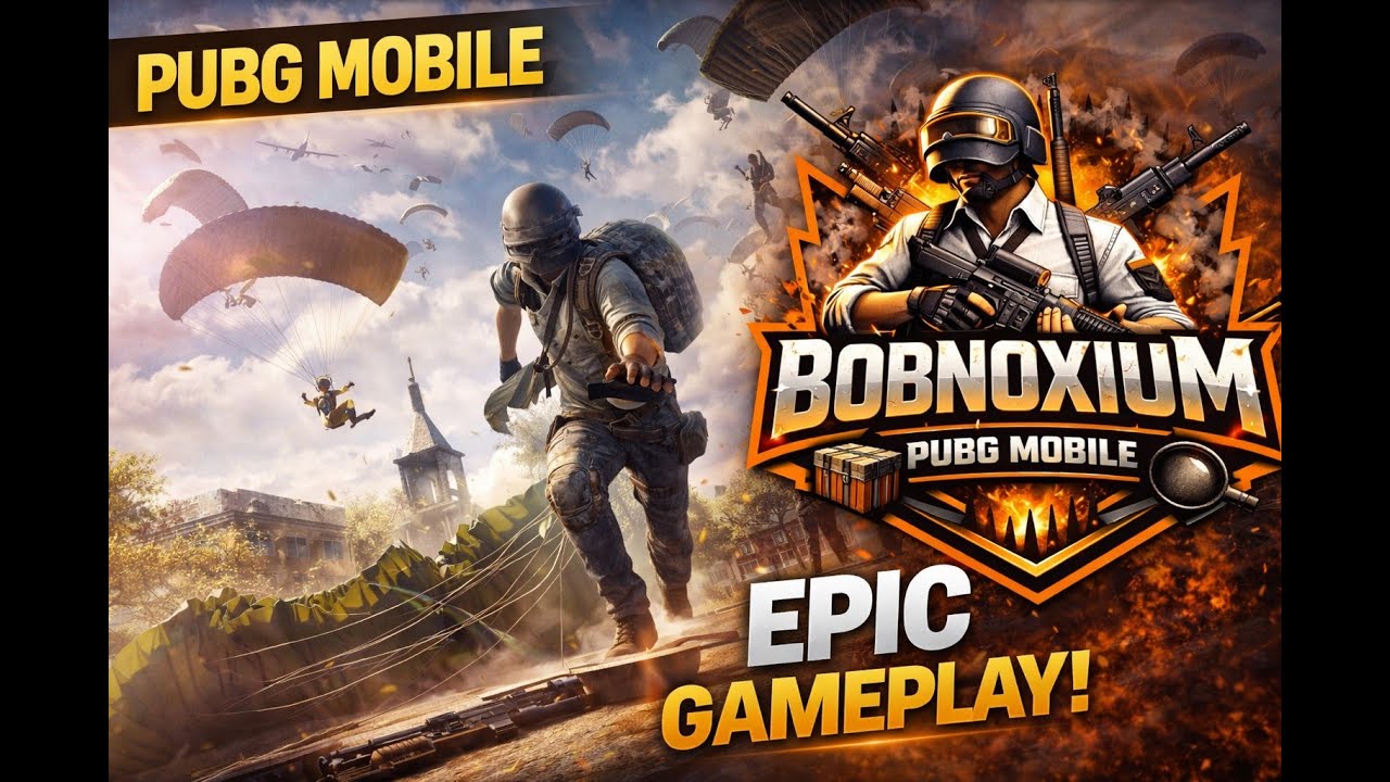 PUBG Mobile Gameplay 🔥 Epic Action, Fast Plays & Clean Fights | BOBNOXIUM
