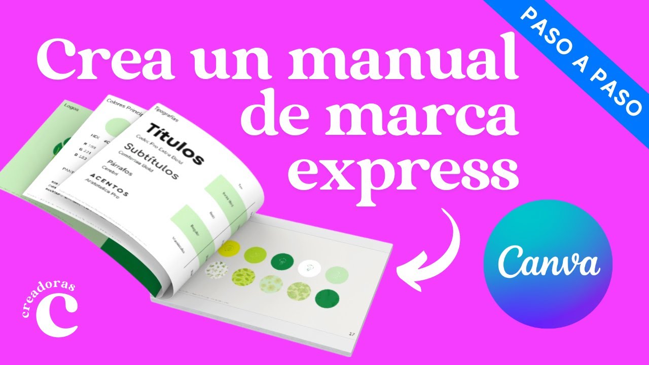 Como hacer tu propio manual de marca GRATIS en Canva ✅