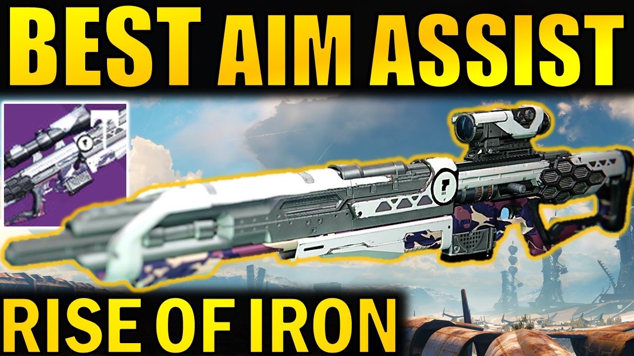 Destiny: BEST AIM ASSIST! | Bitter Edge 010 Sniper Rifle God Roll | Rise of Iron